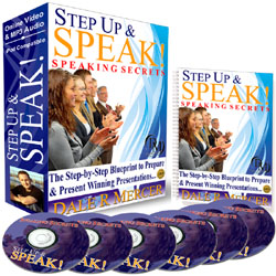 step up and speak Dale Mercers Step Up and Speak!
